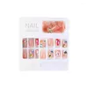 False Nails Handmade Diamond Candy Short Fingernail Tips Reusable Press On Nail Patch All For Manicure Art Accessories