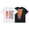 Big V Designer Dames T-shirt Letter Afdruktjes Paren Katoen T-shirts Hip Hop Tops T-stukken Black Witte tops Grootte S-XL