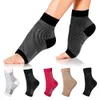 Support 2st ankelkomprimeringshylsa lindrar Achilles Sendon Joint Pain Ankel Support Movement Recovering Foot Fascia Socks P230523