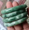 Bangle Jade Green Gemstone Vintage Bracelets Charm Pure Natural Bracelet Wedding Gift Jewelry Bangles