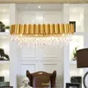 Kroonluchters luxe kristal kroonluchter verlichting creatieve gouden cristal lustres licht armatuur voor el project md85599999