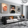 Frames Living Room Decoration Painting Light Luxury Sofa Background Wall Hanging Layout Modern Triptych Nordic Style Mural High Quality