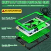 Kickstand Tablet Cases Bags for iPad 9.7 Air 2 6th 5th PC Silicone Rugged Drop-proof Anti-scratch Spider Pattern Full Boby Protective Cover
