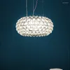 Lâmpadas pendentes Italian Foscarini Caboche Chandelier Designer Criativo Diningroom pendurado Luzes LED LUZES QUARTO