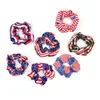 Hair Rubber Bands American Flag Independence Day Decoration Headband Ladies Ring Drop Delivery Jewelry Hairjewelry Dh3Tn