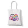 Hbt ​​-kärlek är vinster tryckt canvas väska harajuku axelväska student som bär väska 230524