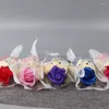 Decorative Flowers 1Pcs Soap Rose Flower Bouquet Scented Party Gift For Women Girl Birthday Valentine Christmas Mother Day