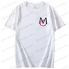 Camisetas masculinas Carta criativa Carta de luxo de alta qualidade Camiseta casual 100% algodão impressão de grandes dimensões Casual engraçado para o principal frete grátis masculino T230523