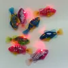 Toys Led Cat Glow Electric Fish Cat Toy Training Entertainment Swimming Robot Vis Kid Bath vis speelgoed Pet Pet Supplies G230520