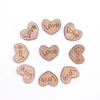 Other Event Party Supplies 100Pcs Mini Wooden Love Heart Wedding Table Scatter DIY Craft Accessories Rustic Decoration Favor Scrapbooking 230522