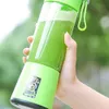 Fruit Vegetable Tools 380ml 246 Blades Portable Electric Juicer Home USB Rechargeable Smoothie Maker Blenders Machine Sports Bottle JuicingCup 230522