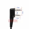 Walkie Talkie 2 Pin Connector Soft G-shape Hook Pmic Headphone For Security