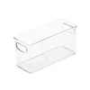 Bouteilles de stockage IDesign bac de rangement empilable en plastique sans BPA avec poignées 10 "X 4" 5 "