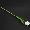 Decorative Flowers 40Pcs Tulip Flower Latex Real Touch For Wedding Decor Quality KC451