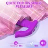 Factory Outlet Wearable G-Spot Latune Whisper-Qustig Rose Panty met afgelegen wiebel trillingsspot Vibrator Waterdichte seksspeeltjes voor vrouwen