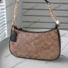 Designer tas co -tas ketting onderarm tas patroon oud bloem contrast cowhide mahjong tas enkele schouder schuine straddle