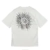 Designer Fashion Clothing Amires Tees Am Tshirt High Definite Amies 23xf Summer Sunflower Fashion Logo Round Neck Loose Short Sleeve Cotton Tshirt Fashion Men Women