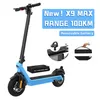 EU USA UK Drop Shipping Deux roues X9 Max Escooter rapide 500W 1000W Batterie amovible Scooter électronique acheter Scooter électrique