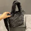 Cute Fur Shoulder bags Small Shopping Luxurys designers Long Chain Fashion womens CrossBody Handbags wallets ladies Clutch Flowers Bag Totes Cross Body Handbag