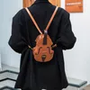 Akşam çantaları klasik trend crossbody keman basit moda pu deri el tek omuz çantası sıradan yüz bayan sırt çantası