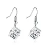 Orecchini Necclana Acqua Acqua Cubic Zircone Collane Gioielli in orecchie set GSFS030 Set di donne Fashi