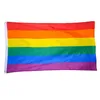 Banner Flags Polyester Rainbow Flag Large LGBT Pride Flag Outdoor Banner Party Supplies Hanging Flag Banner Pride Peace Flags (60*90cm) G230524