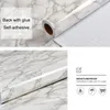 Wallpapers Tile Marble Sticker Kitchen Oil-Proof Stove Waterproof Moisture-Proof PVC Self-Adhesive Wallpaper Countertop Cabinet Renovation