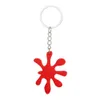 PVC Silicone PaintBrush Keychain Children's Painting Cartoon Keychain Bag Pendant Gift Keyring Key Chain