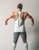 Tops pour hommes Patchwork Bodybuilding Gym Workout Vest Fitness Coton Shirt Running Clothes Stringer Sans Summer Casual 230524