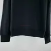 Abbigliamento firmato Felpe da uomo Felpe con cappuccio Amires Am Amies Trendy Brand New Winter Stripe Am Bone Lettera Stampa Pullover Con cappuccio Casual Allentato Maglione nero Moda St