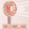 New 2023 New Portable Fan 2000mAh Rechargeable Handheld Fan Mini Usb Fan for Camping Mini Portable Air Conditioner Air Cooler