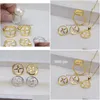 Stud Earrings Qiaobeige Diy Accessories With Pin 925 Sier Base Mabell Beads 1315Mm Pearl Empty Support Drop Delivery Jewelry Dhgarden Dh5Rp