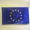 Banner vlaggen ZXZ gratis verzending EU -vlag 90x150cm 100% polyester EU European Europe Union Flag Banner Europa voor decoratie G230524