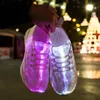 Sneakers Summer Boy Luminous Glowing Sneakers Hommes Femmes Filles Enfants LED Lumière Chaussures Enfants Clignotant Avec Lumière Adultes USB Recharge Chaussures 230617