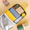 Backpacking Packs Lunch Double Zipper Hot Portable Handbag Work Picnic Travel Food Insulation Storage Cooler Bag Convenient Accessories P230524