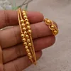 Armband Wando Gold Color Bangles For Women Girls With Ring Bead Armband Islamic Muslim Arab Mellanöstern smycken Afrikanska armband gåva