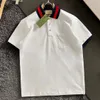 Herren-Polo-T-Shirt, hochwertige T-Shirts, kurzärmelig, Unisex-T-Shirts, Reverskragen, modische T-Shirts, lässige Unisex-Oberteile, asiatische Größe S-5XL