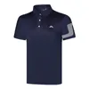 Outdoor-T-Shirts Tragen Sie Herren-Golf-Kurzarm-Sommerhemd mit Stretch, schweißableitendem T-Shirt, Top-Kleidung 230523