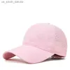 Casquettes de baseball Lu-u Chapeau à séchage rapide en cours d'exécution absorbant la sueur sport parasol chapeau langue de canard hommes et femmes mince chapeau de soleil chapeau de baseball L230523