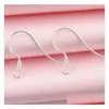 Other Epacket Dhs Wholesale Sterling Sier Plating Ears Hooks Antiallergic And Environmentally Friendly Gseg020 Jewelry Accessories E Dhjfq