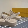 Hiker Sandal Summer high heel peep-toe casual comfortable one-line fashion sandals designer Factory footwear with box