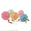 100 pièces papier Cocktail Parasols parapluies boissons pics mariage événement fête fournitures vacances Cocktail garnitures titulaires