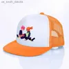 Ball Caps Japanese Game Cosplay Splatoon 2 Cap King Flip Flat Visor Snapback Hat Inkling Girl Boy Enperry Mesh Cap Squid Fish Caps YP016 L230523