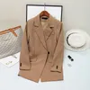 Damenanzüge 2023 Frauen Mode Feste Formale Blazer Langarm Single Button Slim Business Arbeitskleidung Jacke Mantel Femme Klassische Oberbekleidung