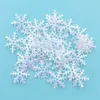 20PSCSewing Notions Tools 200 20mm Iris Snowflake AB Cloth Decals Wedding/Party/Christmas Decoration Accessories DIY Tree S87 P230524