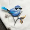 20PSCSEWING NOTIONS TOOLS TOOLS Bird Iron Patches For Clothing Breakthrough Embroidered Animal Stickers Diy Hat Jackets Dresses Pants Accessories P230524