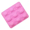 Stampi da forno 9 fori Granchio Stampo in silicone per cioccolato Forma di sapone Candy Bar Strumenti per decorare torte Fondente 3D