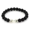 Beaded Selling Mens And Womens Metal Dumbbell Buddha Beads Bracelet Accessories Gsfb199 Mix Order 20 Pieces A Lot Strands Drop Deliv Dhdar