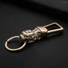 Keychains Luxury Men Kvinnor Key Chain for Car Ring Holder Gift Jewelry Custom Bokstäver Keychain Bag Pendant Gadgets