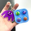 Key Chain Cartoon Game Toy Decompression Keyring Halloween Masquerade Costume Party Props ZX003